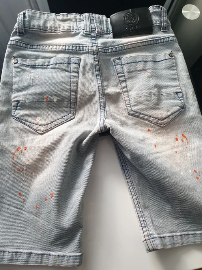 Short en jean Taille 6 ans - photo numéro 2