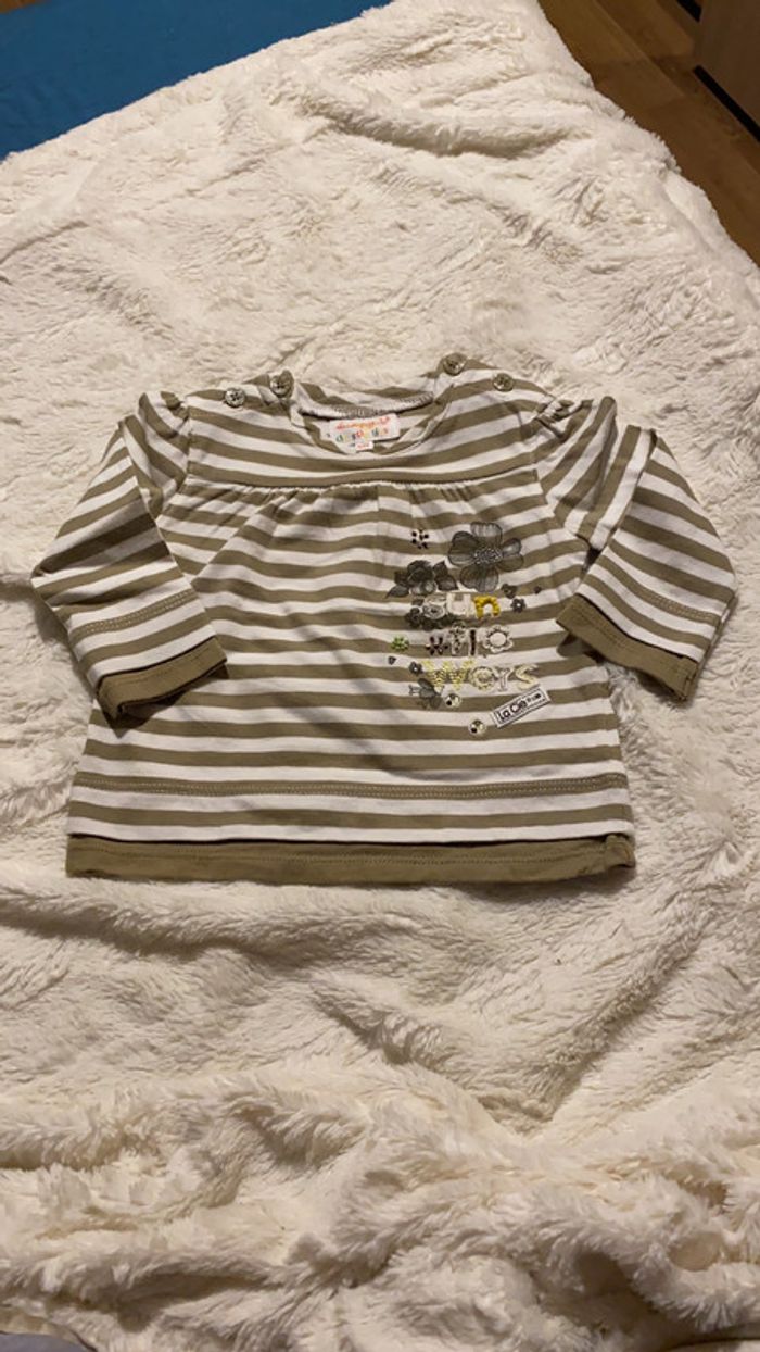 T-shirt manches longues 6 mois