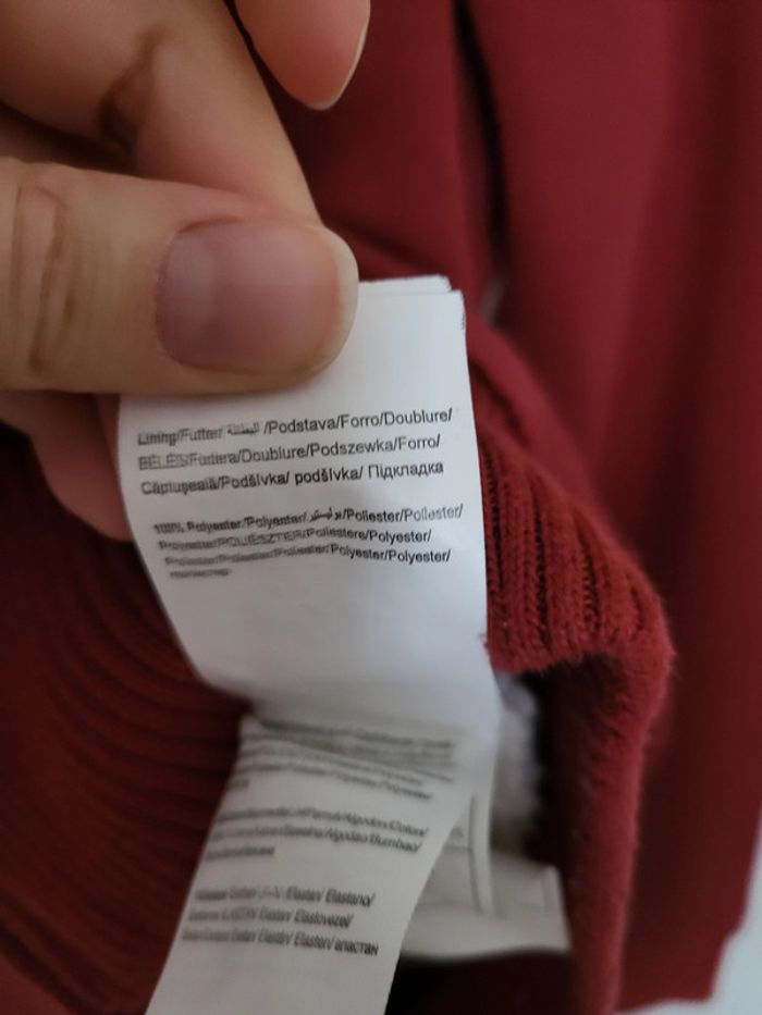 Veste rouge Pimkie L - photo numéro 6