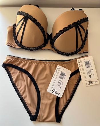 Ensemble lingerie Soutien Gorge à coques