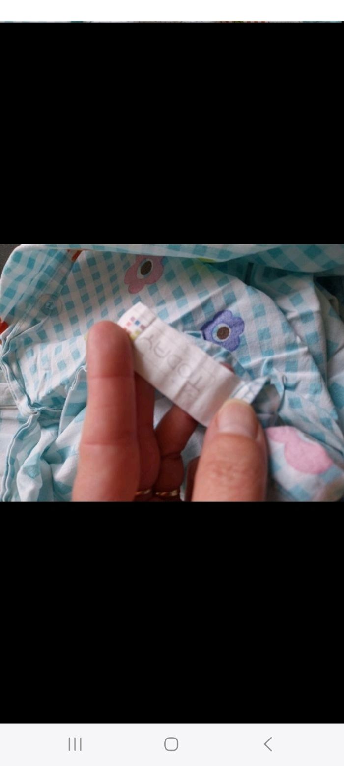 Parure housse de couette taie d'oreiller et drap housse - photo numéro 5