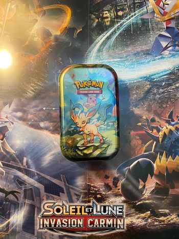 Mini tins phyllali pokémon évolutions prismatiques EV8.5