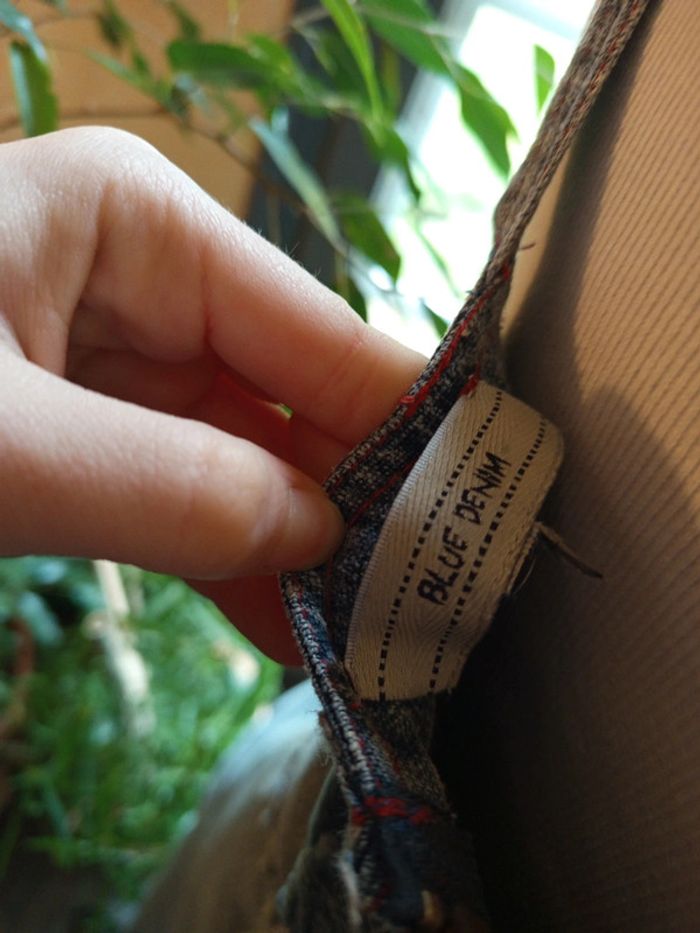 Robe jeans bretelles t40 - photo numéro 4