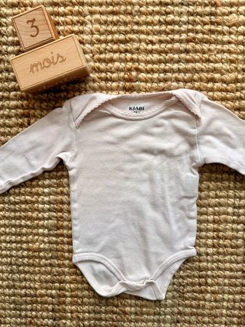 Body Kiabi 3mois / 60cm