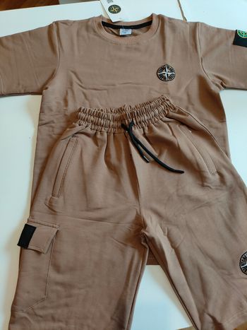 Ensemble garçon t-shirt short neuf 16 ans