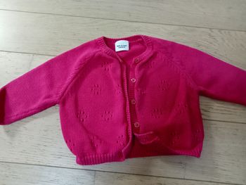 Gilet rose fushia