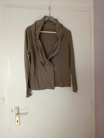 Veste originale taupe