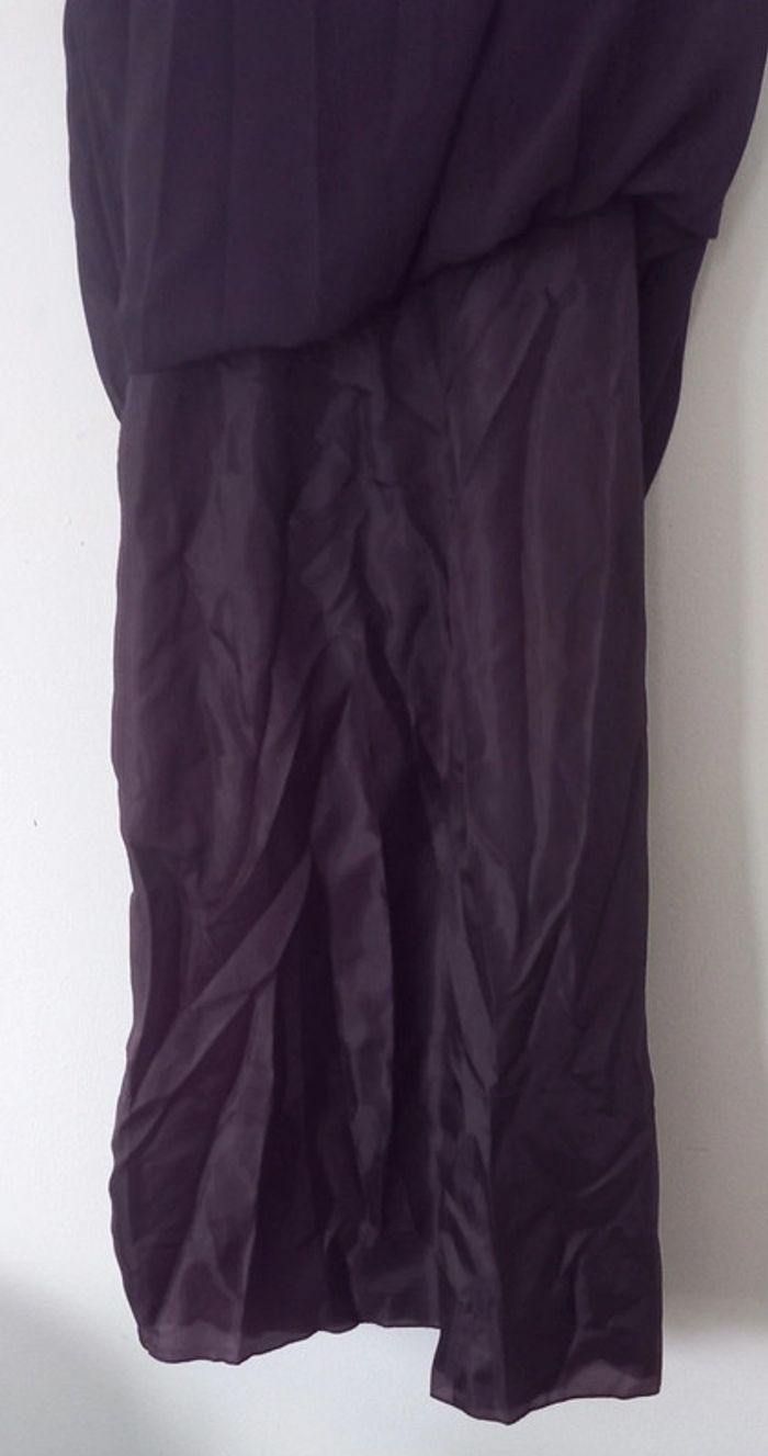 Robe de soirée mauve taille 14 ans - photo numéro 5