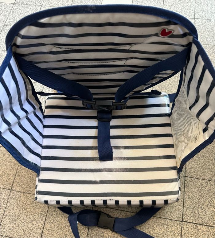 Réhausseur EasyUp - Bleu - Bébé - Babytolove - De 6 à 36 mois - 15 kg maximum