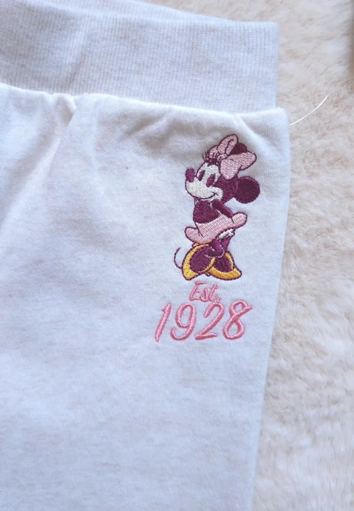 Magnifique pantalon style jogging 4 ans minnie - photo numéro 3