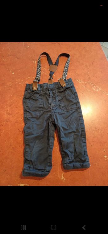 Pantalon bébé taille 12 mois