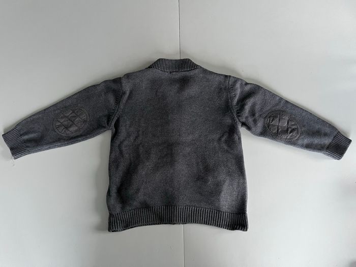 Gilet gris zippé 4 ans - photo numéro 2