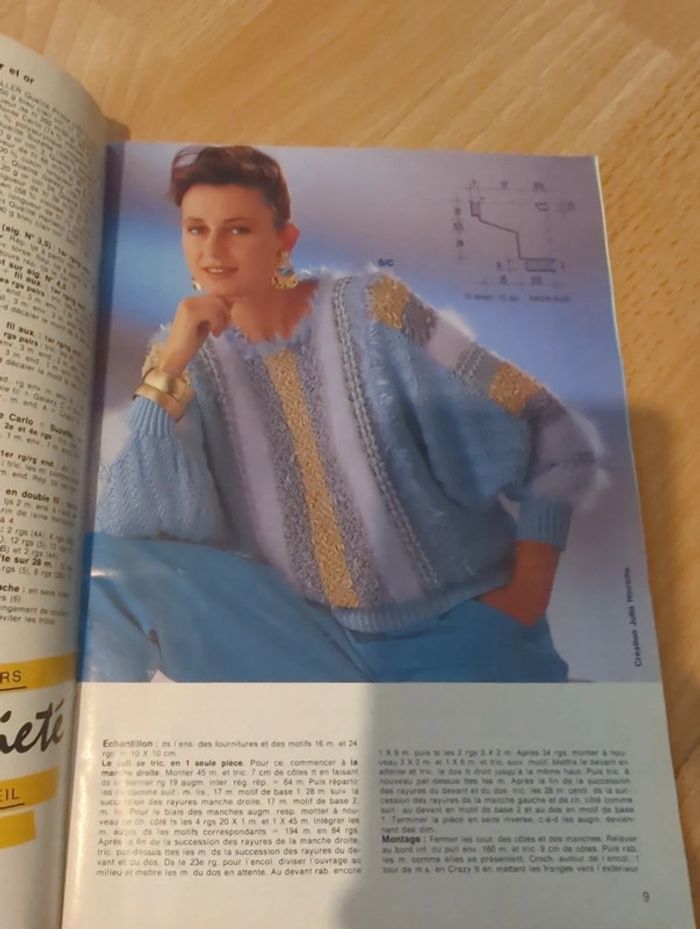 Magazine Plaisirs du tricot n°19 - photo numéro 2
