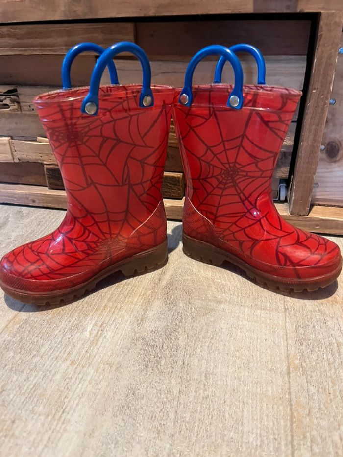 Bottes de pluie spiderman - photo numéro 5