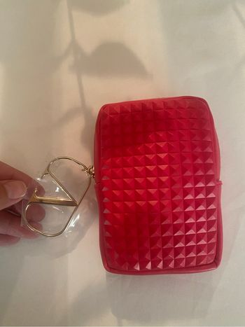 Trousse Valentino fushia à rouge à lèvres