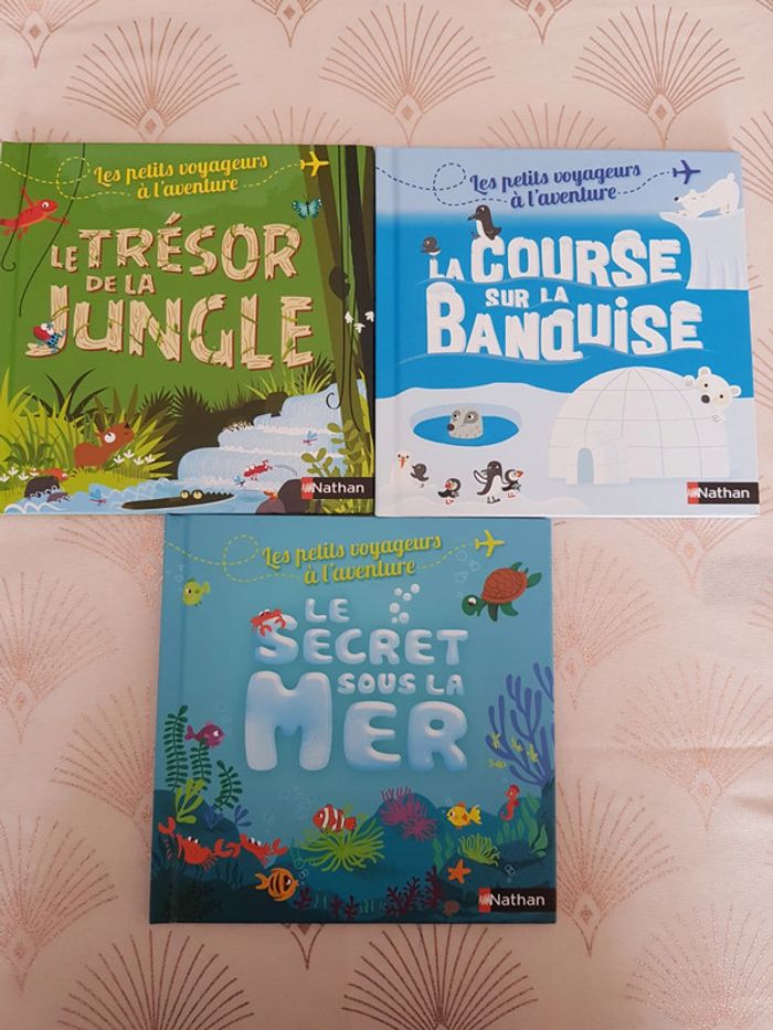 Livres les petits voyageurs a l'aventure