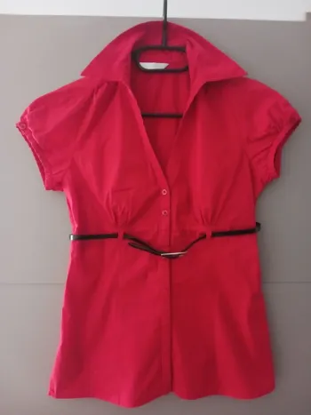 Chemisier rouge femme Taille 38 Promod