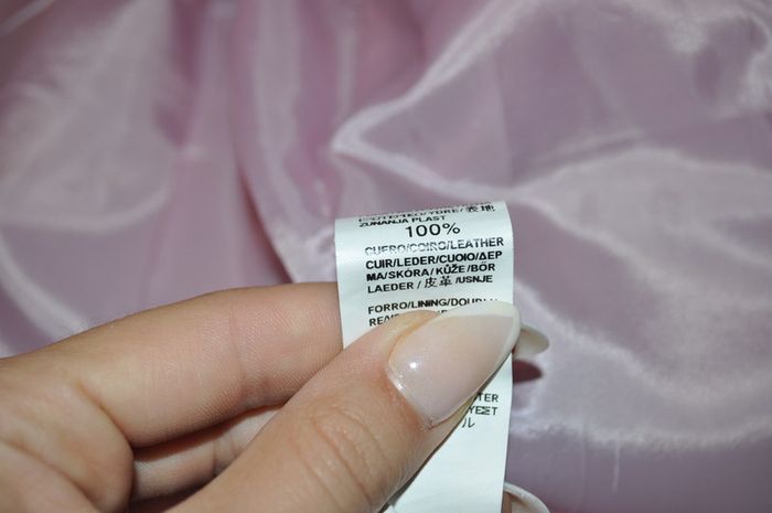 Veste en cuir rose pâle - photo numéro 12