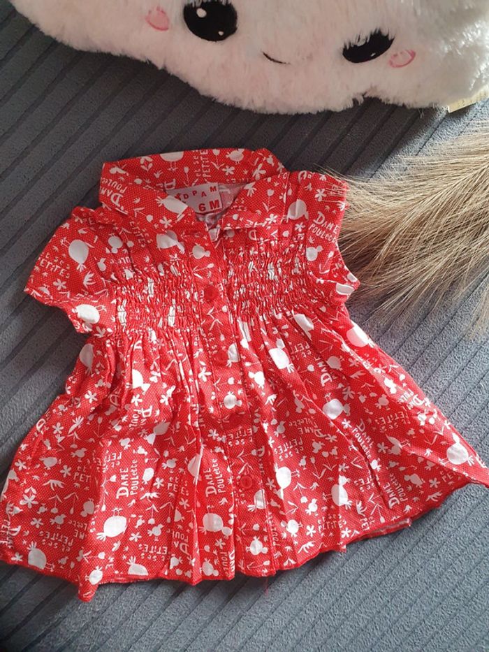 Robe fille 6 mois