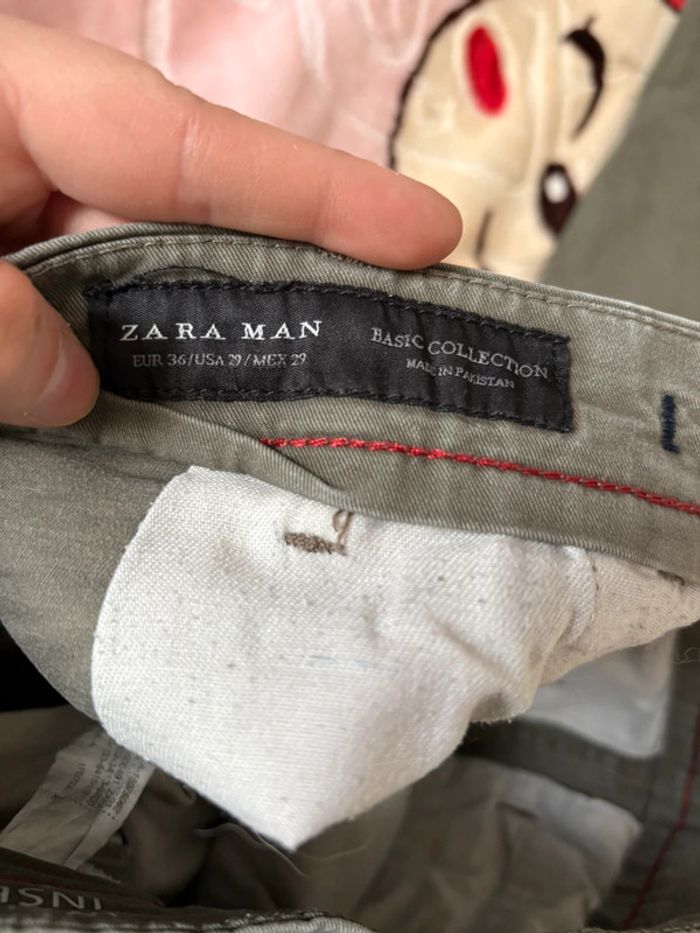 Jeans vert Zara - photo numéro 8