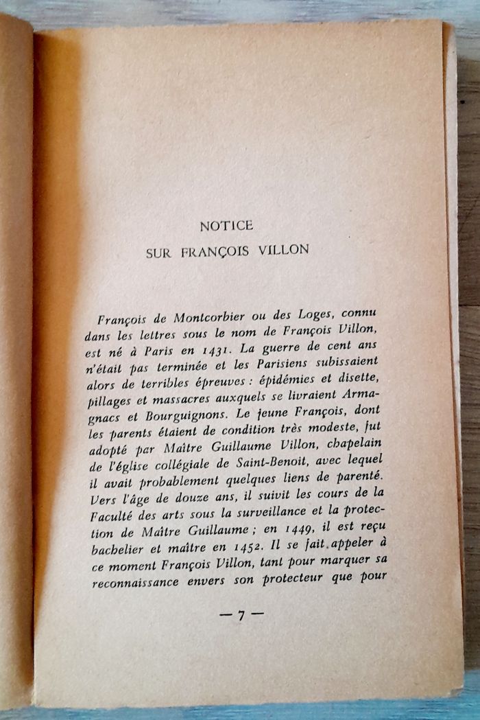 François Villon œuvres précédés d'une notice et suivies d'un glossaire - photo numéro 4