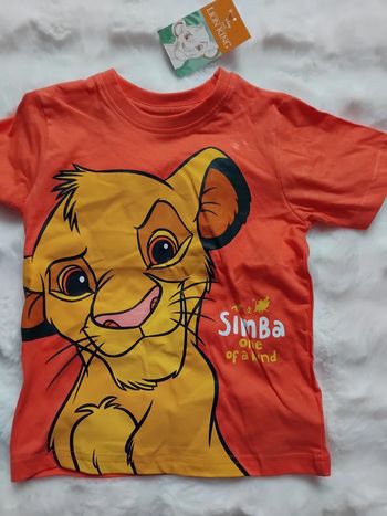 Tee-shirt Le roi lion, Disney, 4 ans