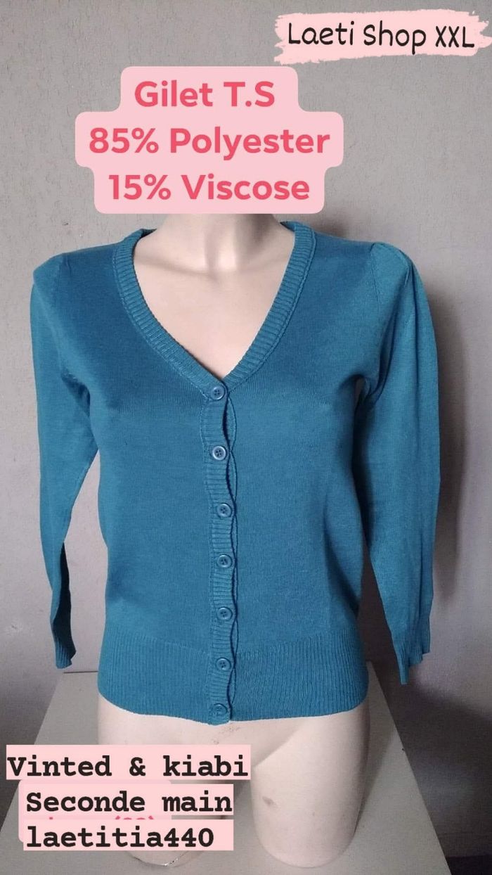 Gilet femme T.S/16 ans