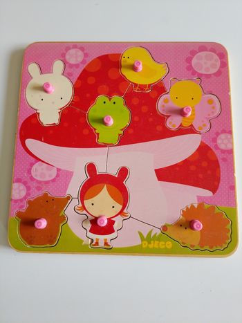 Puzzle en bois Djeco complet