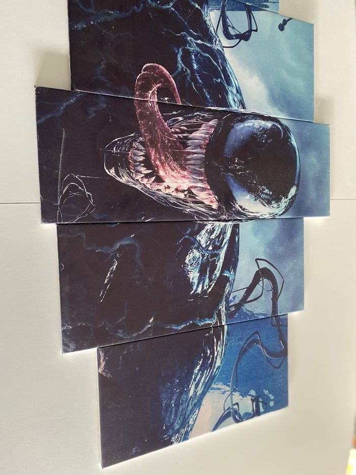 Tableau Venom en Bois