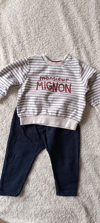 Jogging taille 18 mois