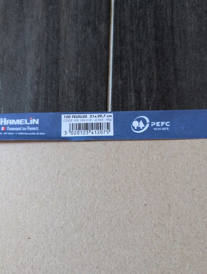 Bloc noté conquérant neuf . 21 x 29,7. 100 feuilles - photo numéro 3