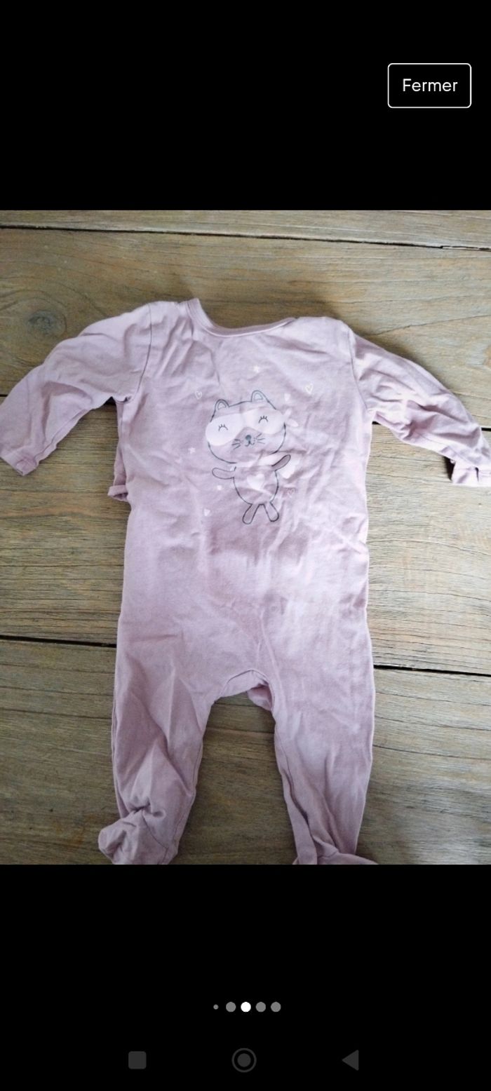 Lot 12 pièces filles 6 mois - photo numéro 2