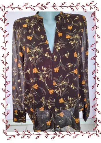 Blouse voile " MNG Mango"