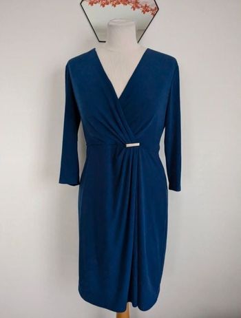Robe bleu électrique taille M esprit.
