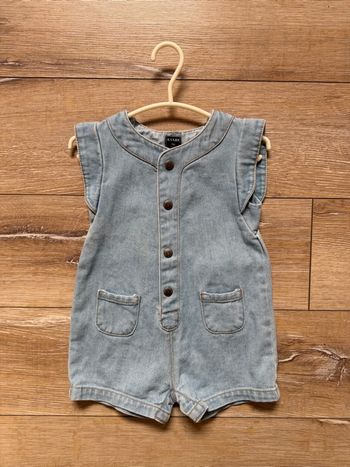 Salopette en jeans ( 9 mois ) 