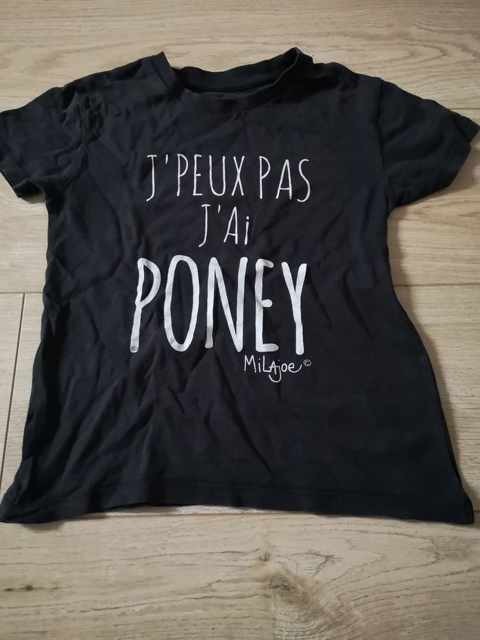 T-shirt Poney 5 6A
