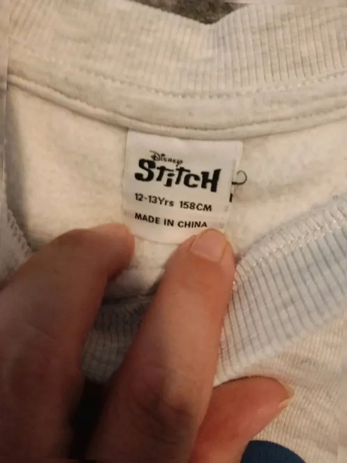 Sweat stitch 12-13 ans très bon état - photo numéro 6
