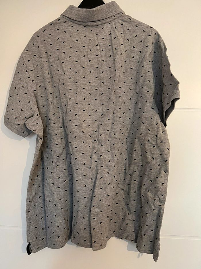 Polo à manches courtes Kiabi gris XXL - photo numéro 2