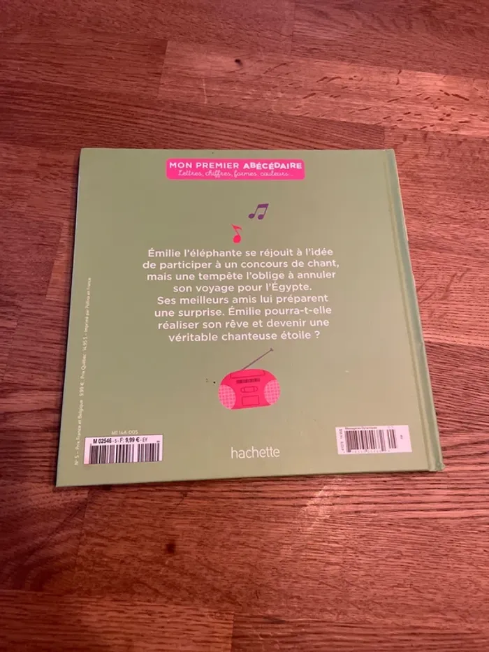 Livre à lire Mon premier Abécédaire Découvre la lettre E avec l’éléphante Émilie - photo numéro 3