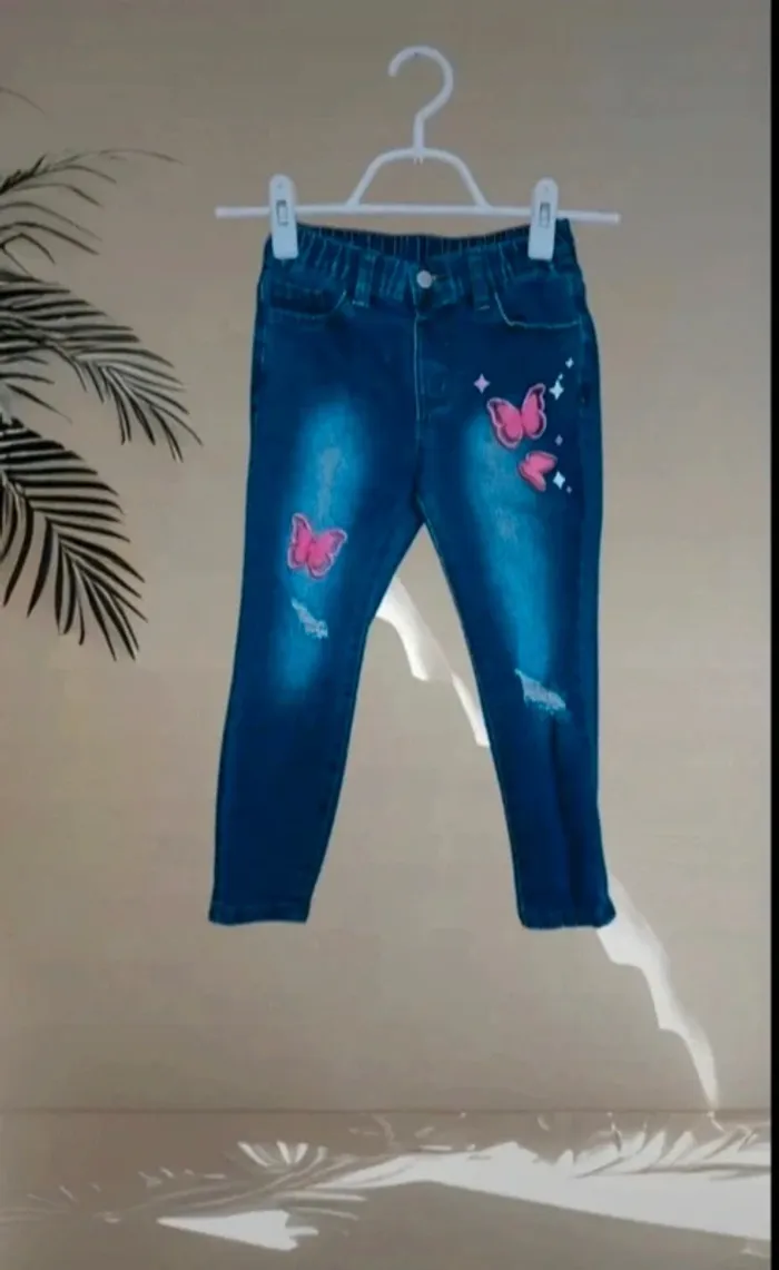 Jeans slim taille 5 ans - photo numéro 3