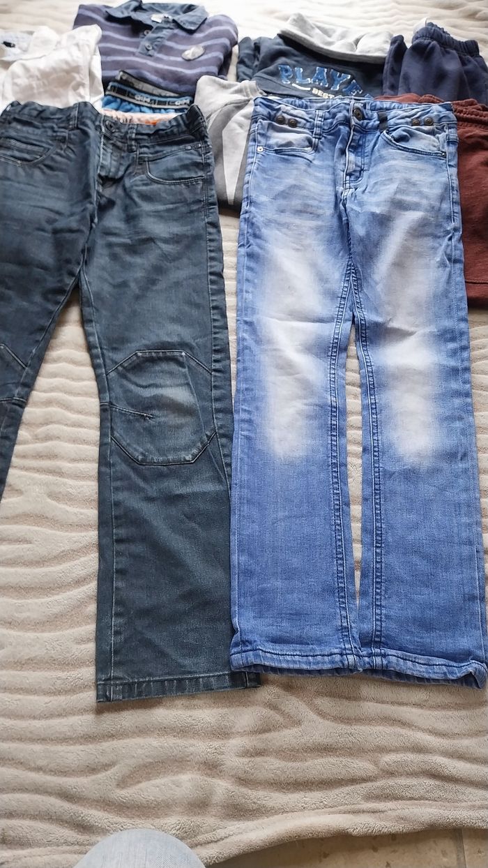Lot 11 vêtements garçon 10 ans - photo numéro 4