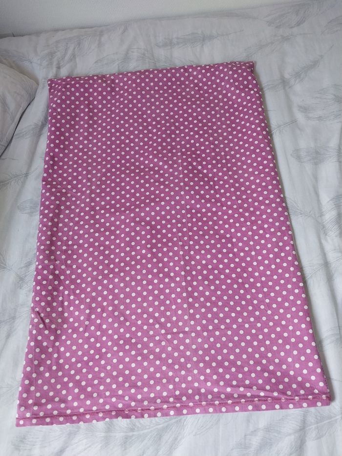 Housse de matelas à langer – 74 × 50 cm – Fait main avec amour