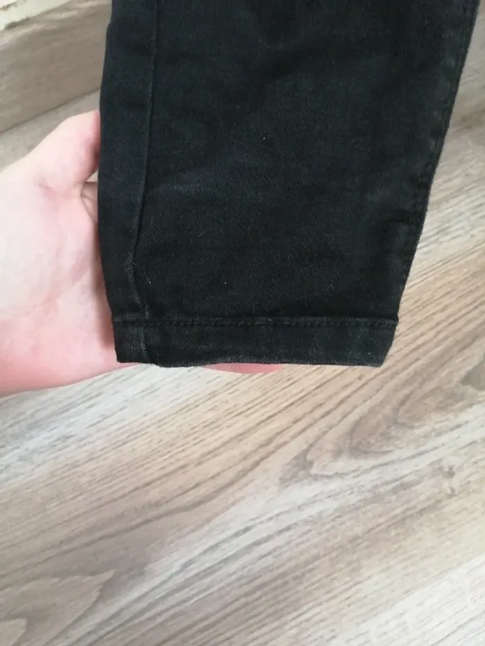 Jeans skinny noir troué aux genoux / fb sister / (XL) - photo numéro 6