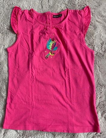 T-shirt manche courte fushia