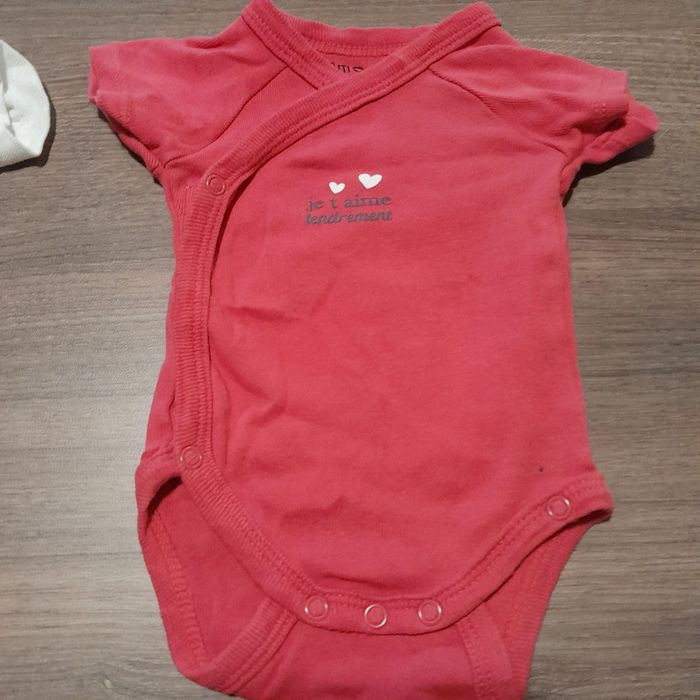 Lot 3 bodies manches courtes - photo numéro 2