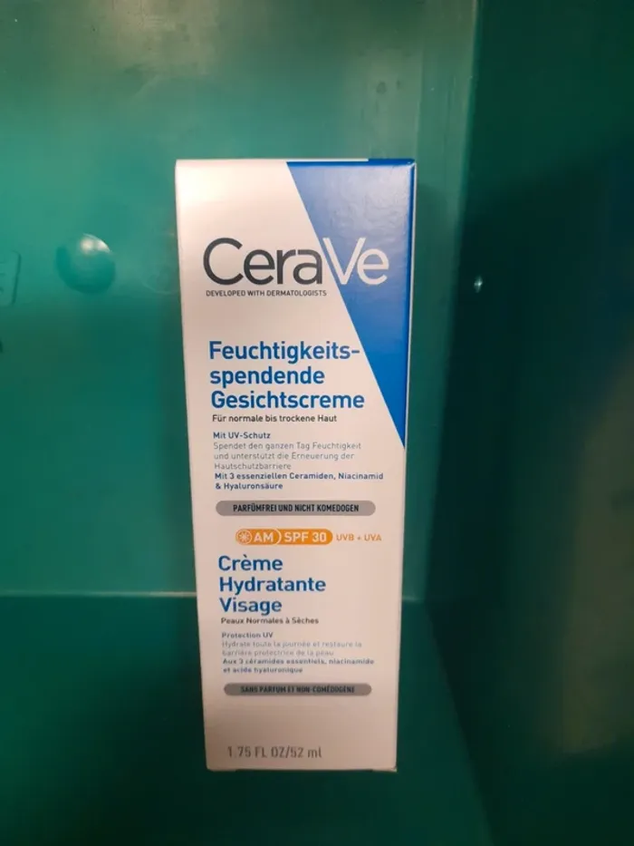 Crème hydratante visage