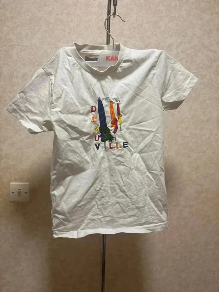 T shirt taille 10ans écrit Deauville marque Paul Lucas - photo numéro 2
