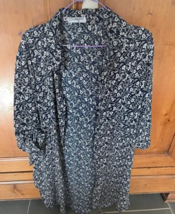 Chemise veste longue christy neuve