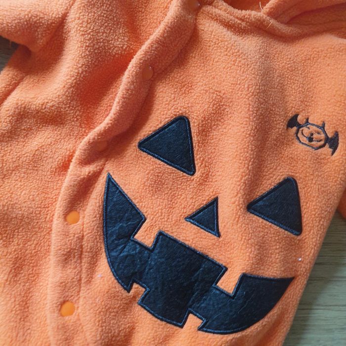 💚 Déguisement citrouille 🎃 70 cm 6/9 mois #emyfleury_déguisement - photo numéro 2
