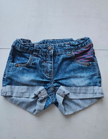 Short en jean fille 5 ans